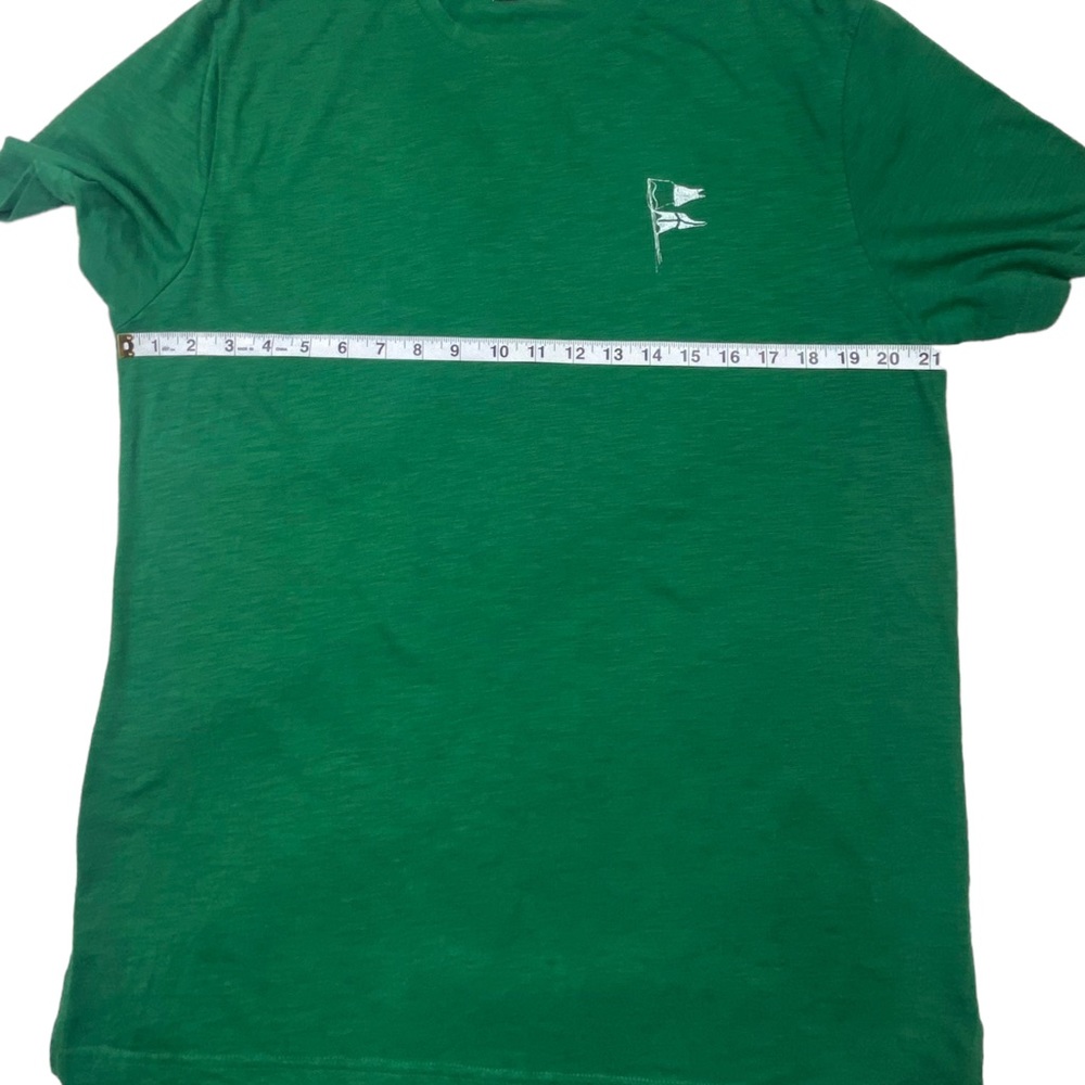 FIVE FOUR Los Angeles Drifter Paddle Flag T Shirt L Green Boat - Picture 9 of 11